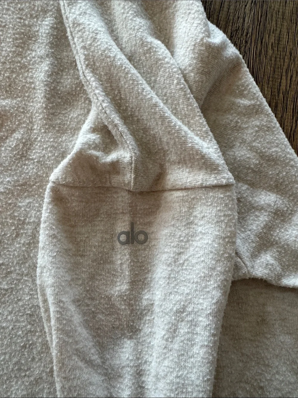 ALO Yoga Crewneck SoHo Sweater - Light Beige